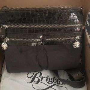 Brighton Pewter cross body purse